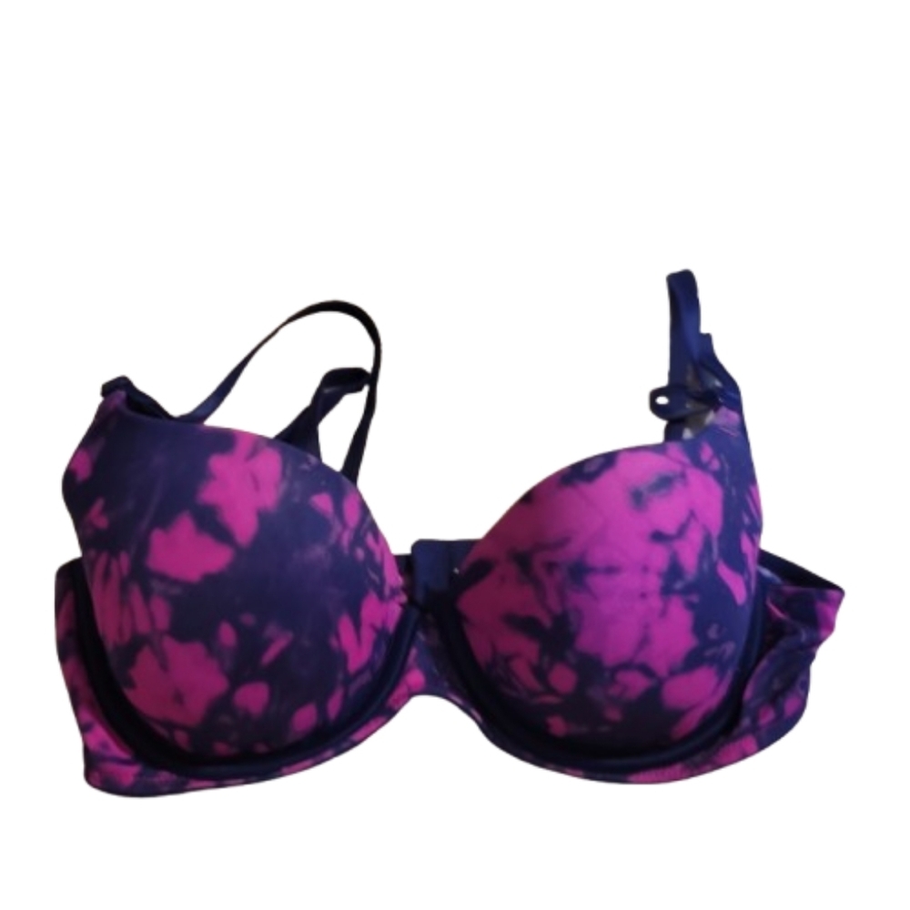 VICTORIA'S SECRET bra FUSHIA Purple Molded Cup lightly lined - Picture 5 of 5